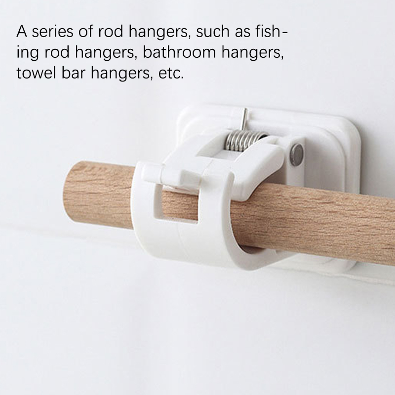 Fishing Rod Rack - 1 par de clipes de fixação