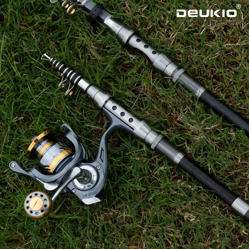 Fishing Rod Combo - Deukio vara de pesca e carretel