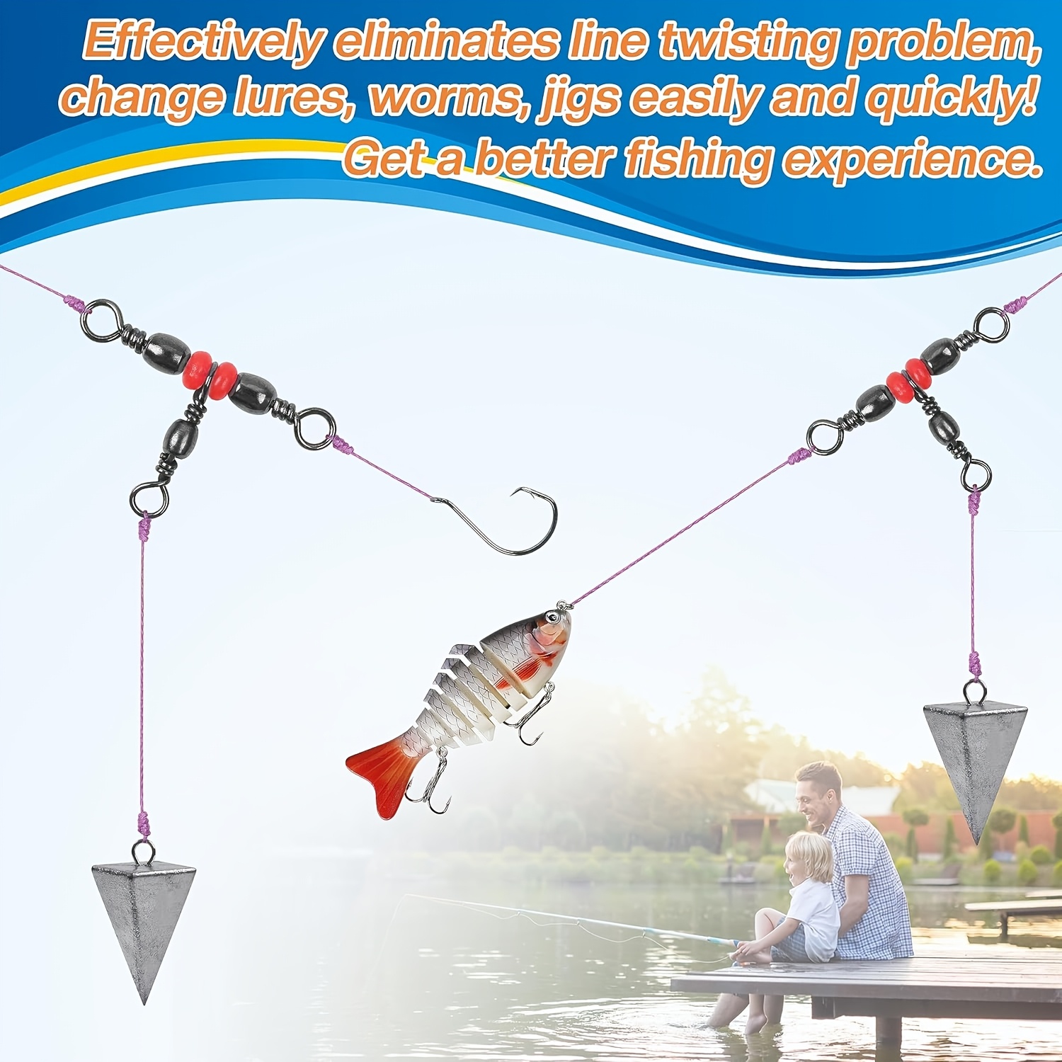 3 giros de três vias, barril g - Fishing Rod Building Kit avaliação e preço