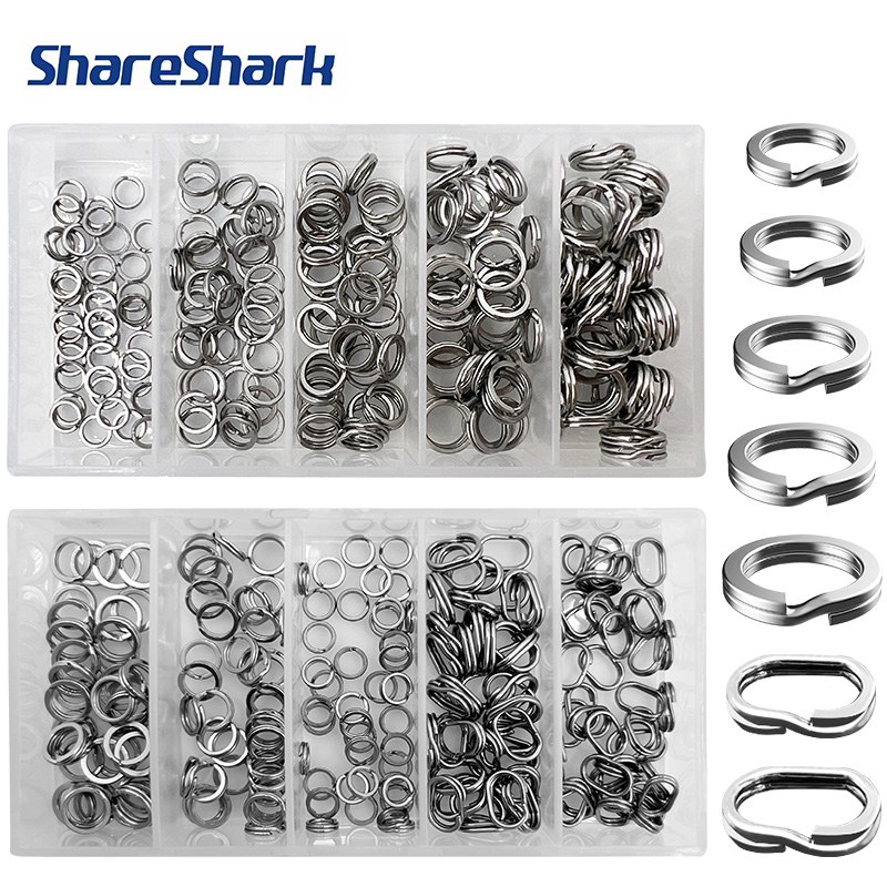 ShareShark 200pcs/caixa Anéis  - Fishing Rod Case avaliação e preço