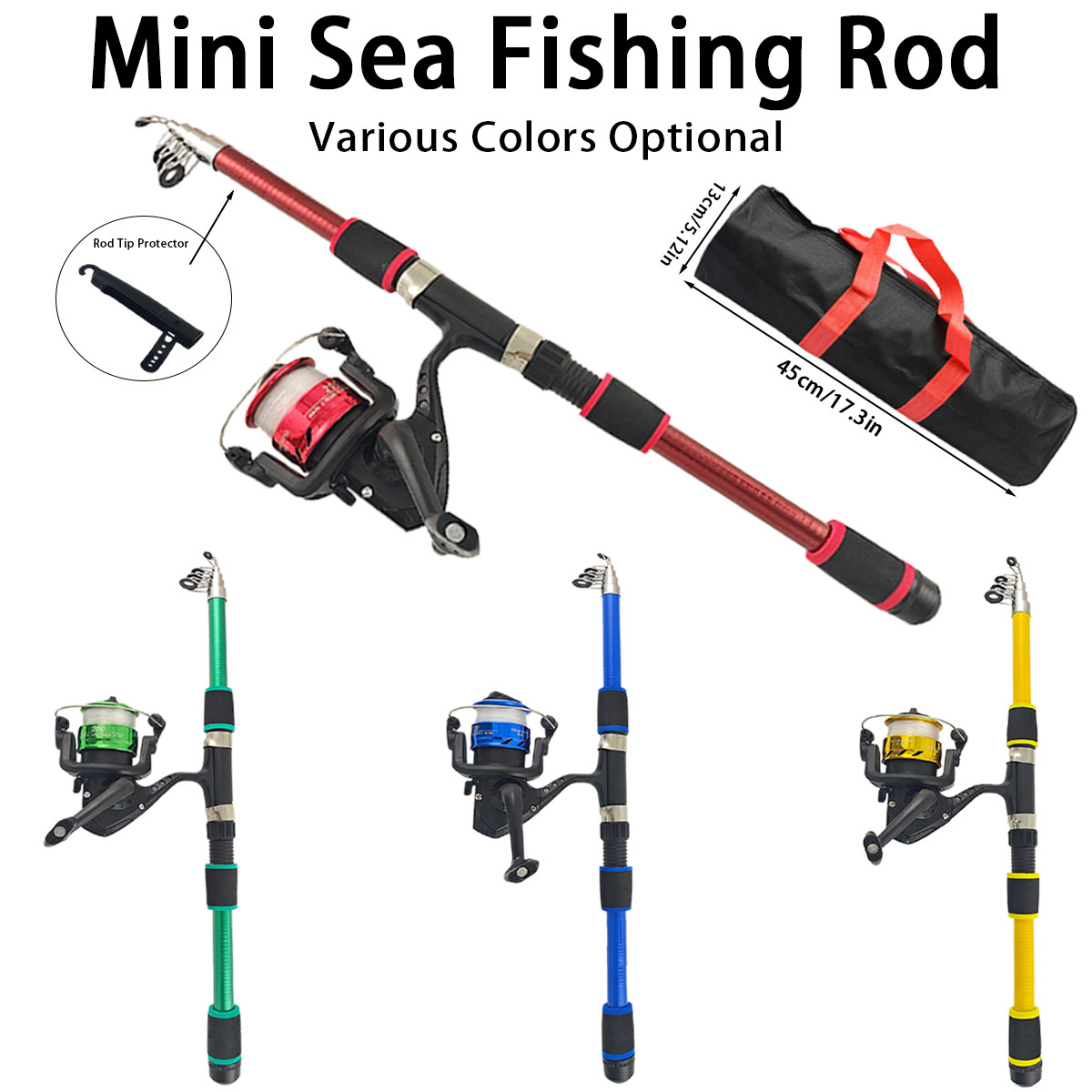 Conjunto de Vara de Pesca Tele - Fishing Rod Combo avaliação e preço