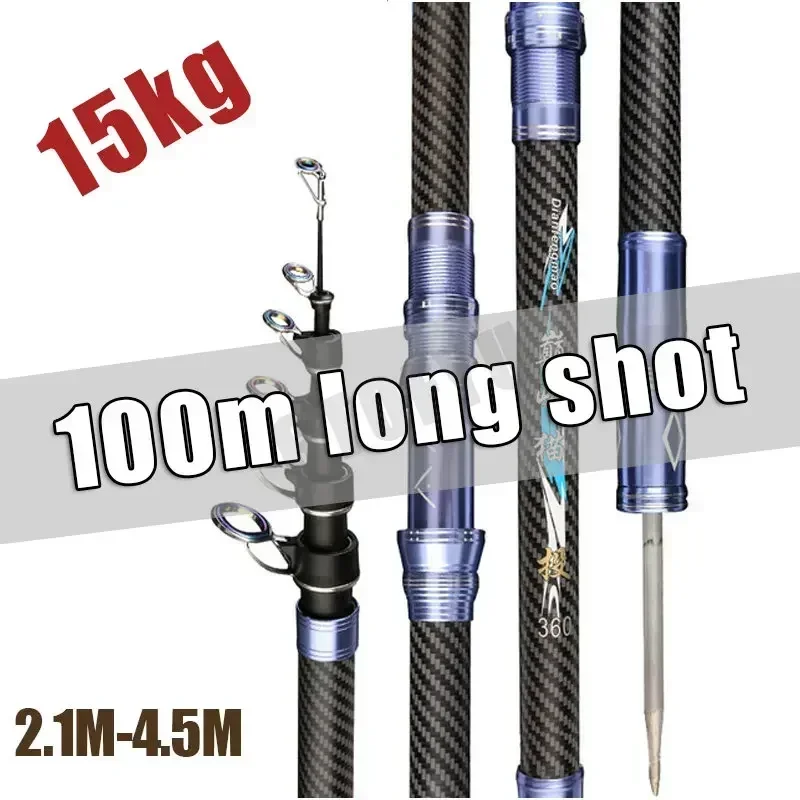Melhor Vara de Pesca Telescópi - Fishing Rod Surf avaliação e preço