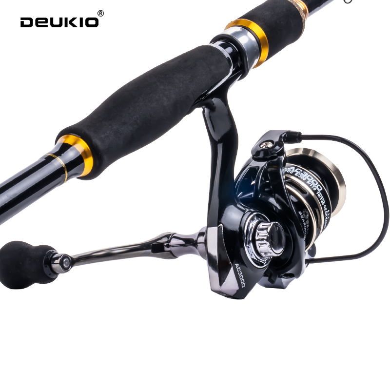 DEUKIO Combo de Pesca com Vara - Fishing Rod Building Kit avaliação e preço